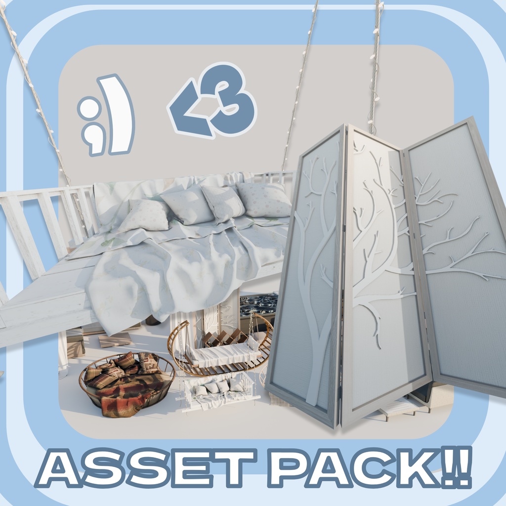 Furniture and Others Asset Pack!! image