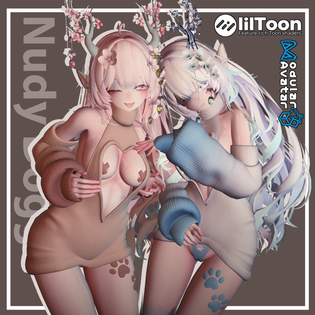 🤎🐶🤎『Nudy Doggo』【7 アバター対応】🤎🐶🤎 image