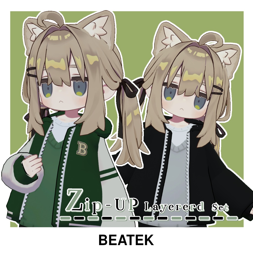【衣装】BEATEK Zip-UP Layered image