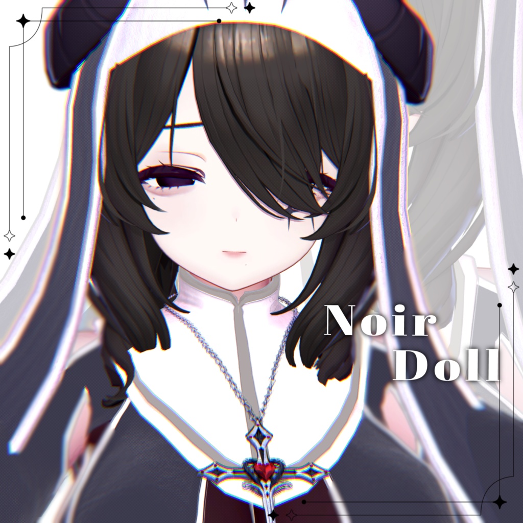 【ミルティナ対応】おまけEye texture付き/Noir Doll.Make up texture image