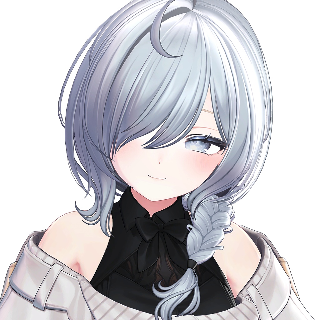 【13 avatars / VRC Hair】Flow Braid Hair image