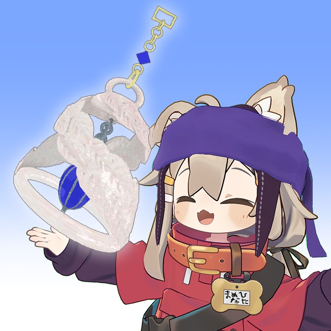 癒術士の鈴 & バンダナ【VRChat/メルスト】 image