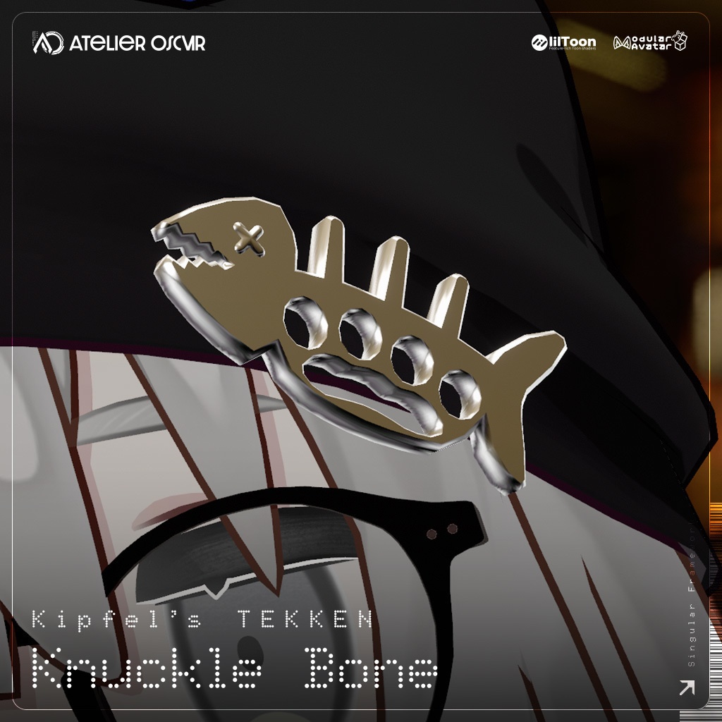 【ギミック付アクセサリー】キプの鉄拳 - Knuckle Bone - 【MA設定済】 image