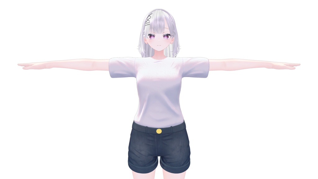 【しなの対応】 Free Jean Shorts image