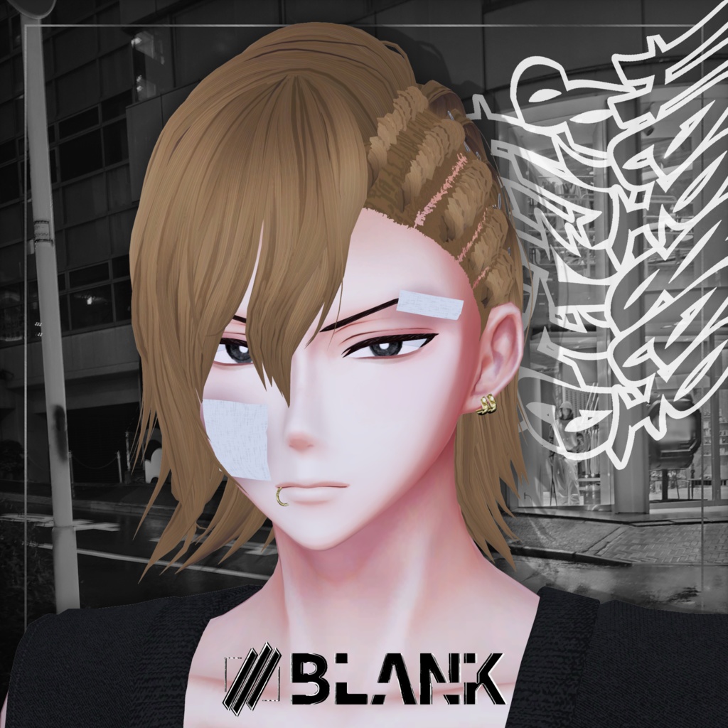 BLANK-Yankee Style コーンロウヘアー【水瀬,狛乃】 image