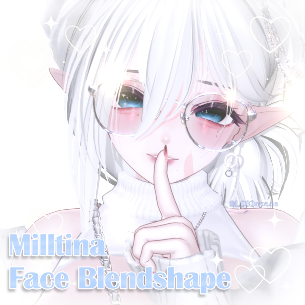 【ミルティナ-Milltina】 Face-BlendShape 優しい姉 image