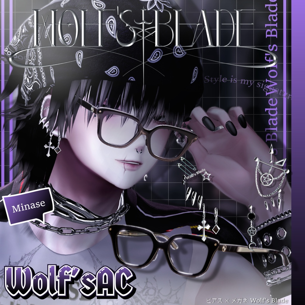⛄winterSALE⛄【🌙Wolf'sAC🌙 】Wolf's Blade image
