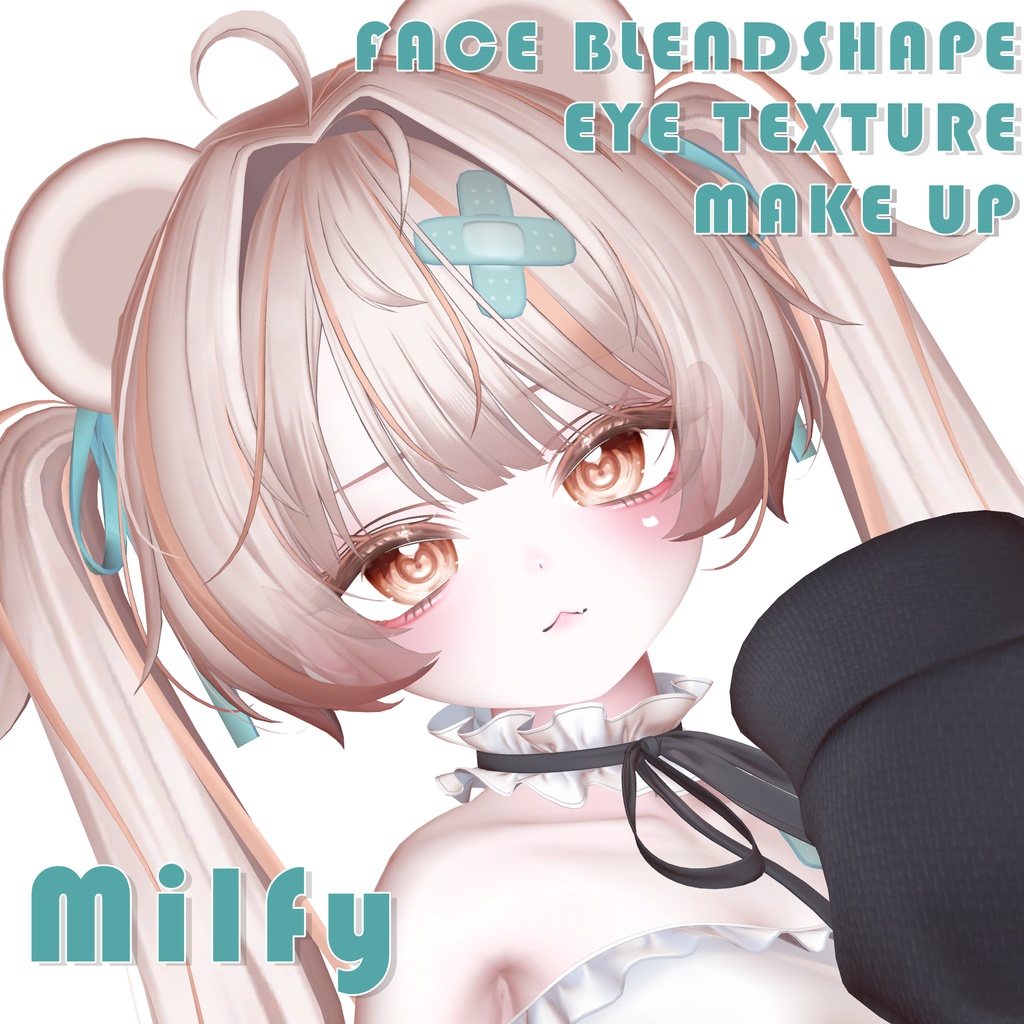 【Milfy ミルフィ】MAKEUP(FACE+BODY) & EYE & Face Blendshape image