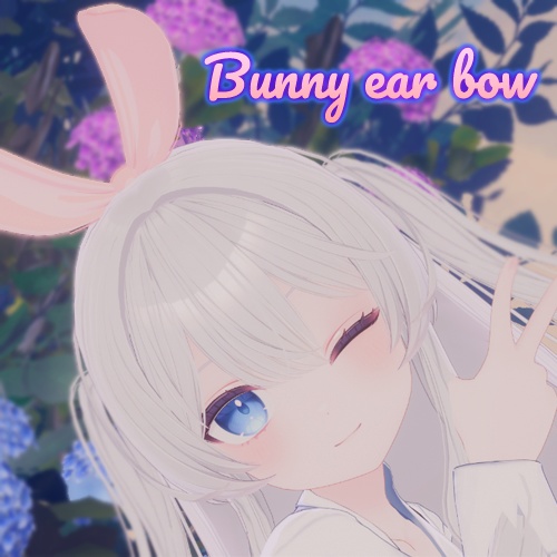 bunny ear ribon bow (liltoon) image
