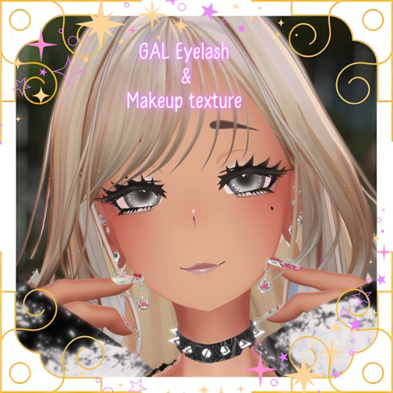 [Lasyusha]GAL EyelashMakeup texture image