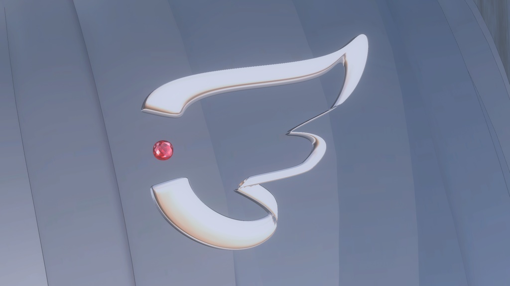 【VRChat】羽ヘアピン【ヘアピン】（Feather Hairpin）（깃털 헤어핀） image