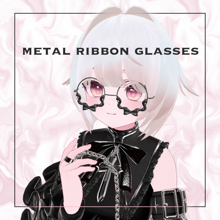 【無料】METAL RIBBON GLASSES image