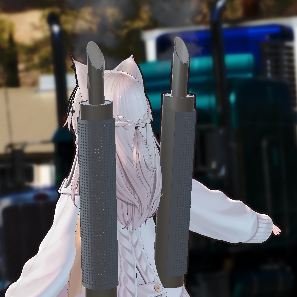 【排気機能付き】アバター用マフラー【車検非対応】 image