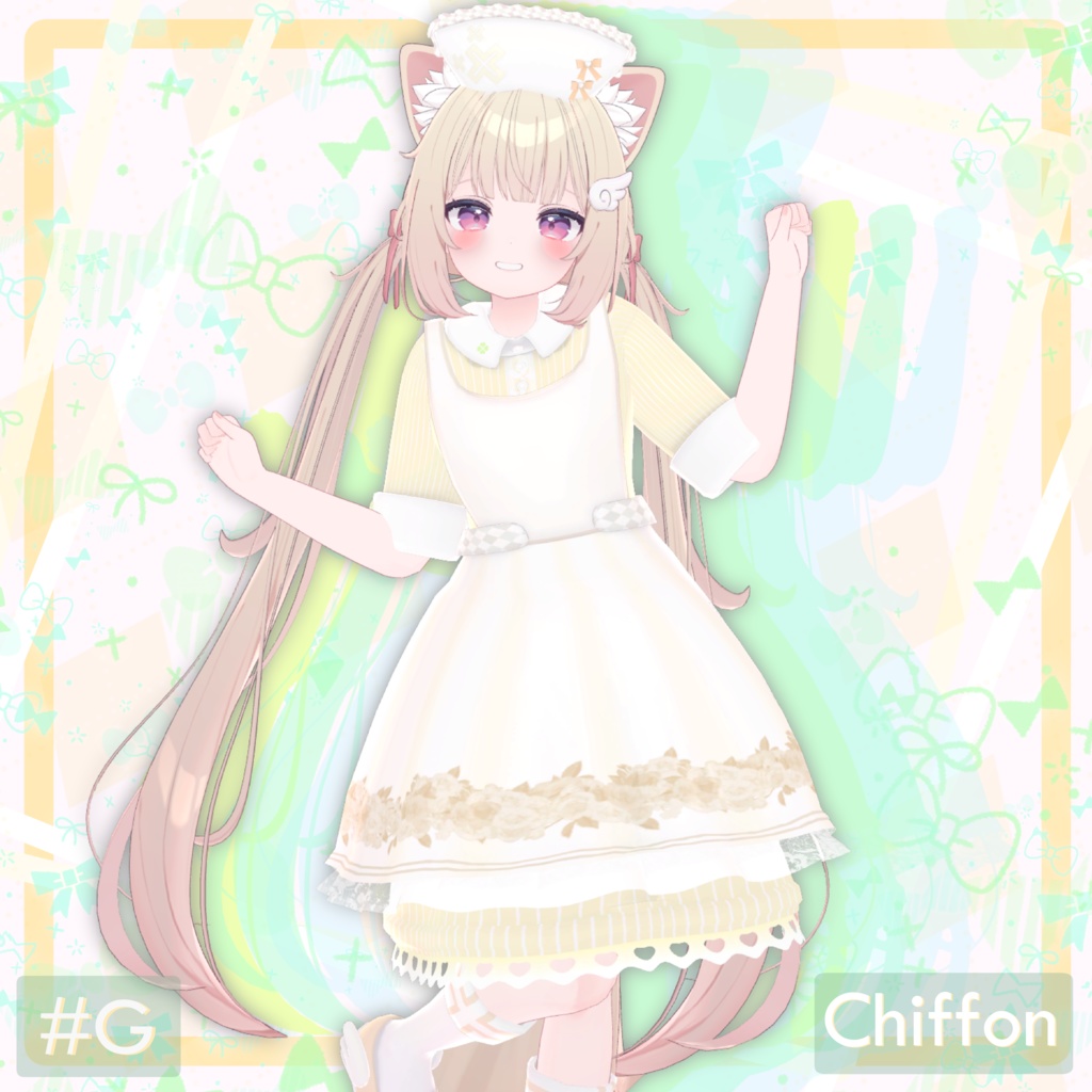 【Free-無料-】衣装#G（シフォン対応） -Cloth#G (For Chiffon)- image
