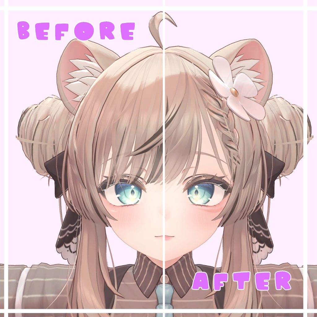 マヌカちゃん専用　ふわふわメイクテクスチャ image