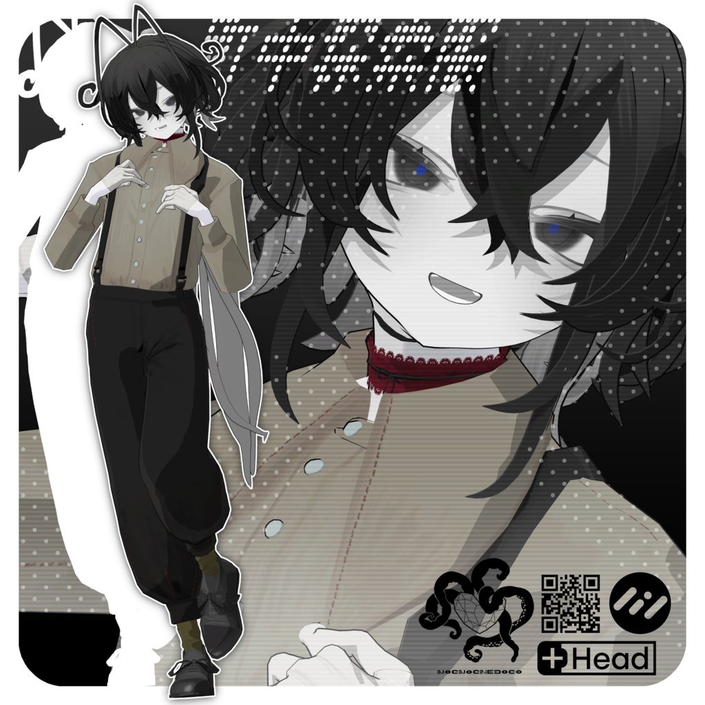 Town Exploration Outfit / VRC-compatible 3D Costume Ver2.2 image