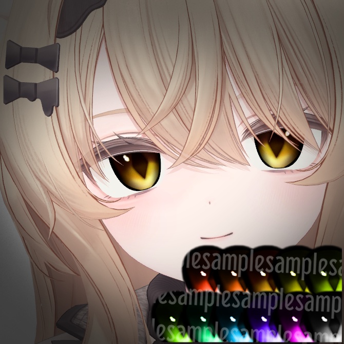 【5Avater対応】feline prism eyes image
