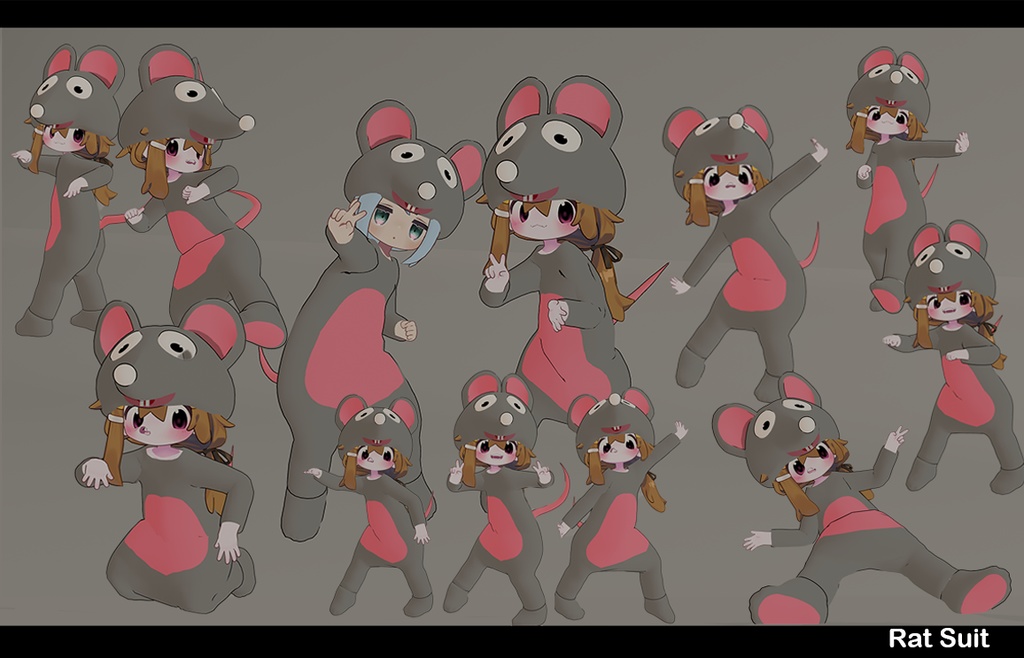 Rat Suit-ネズミ服 (Mamehinata,Kipfel ) image