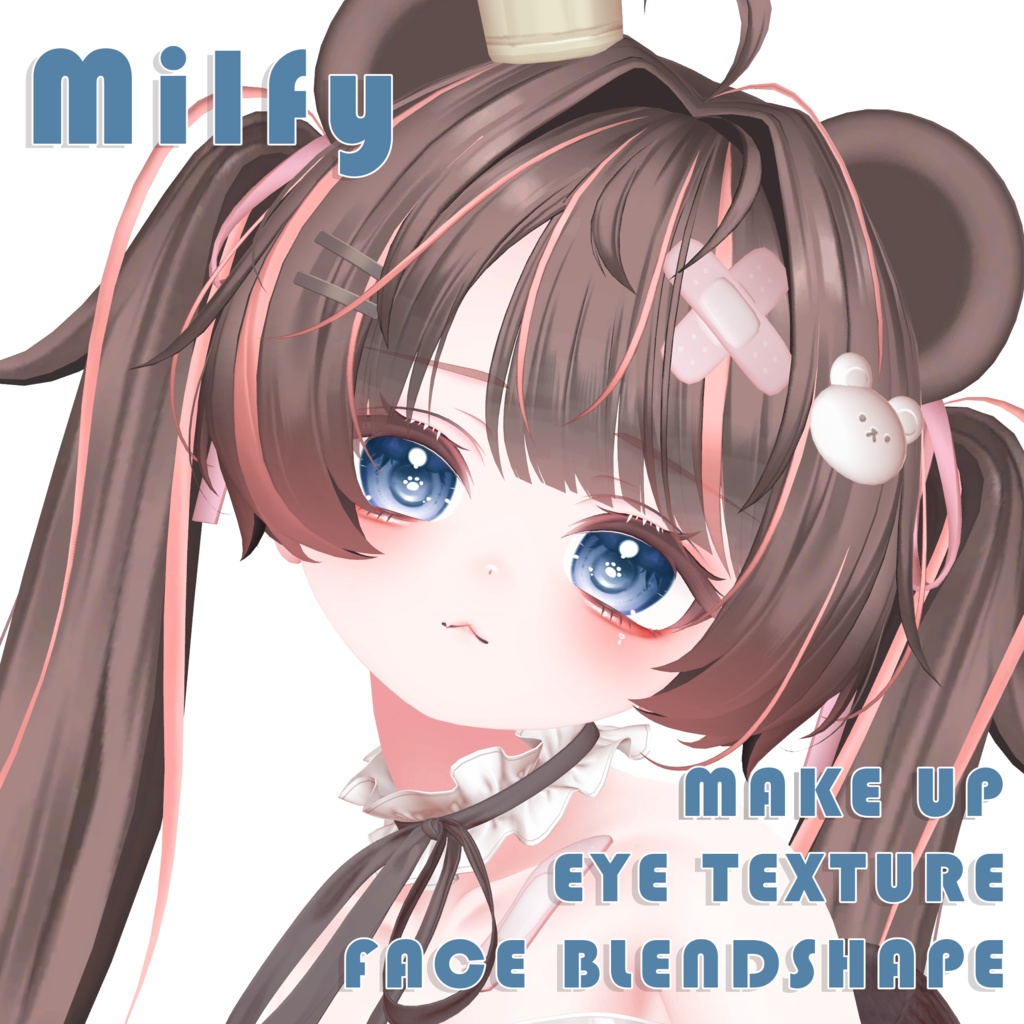 【Milfy ミルフィ】MAKEUP(FACE+BODY) & EYE & Face Blendshape image