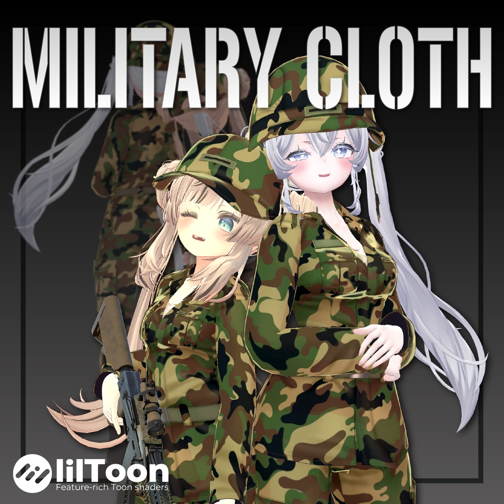 [マヌカ-Manuka- & しお-Sio-] militarysuit,ミリタリースーツ image