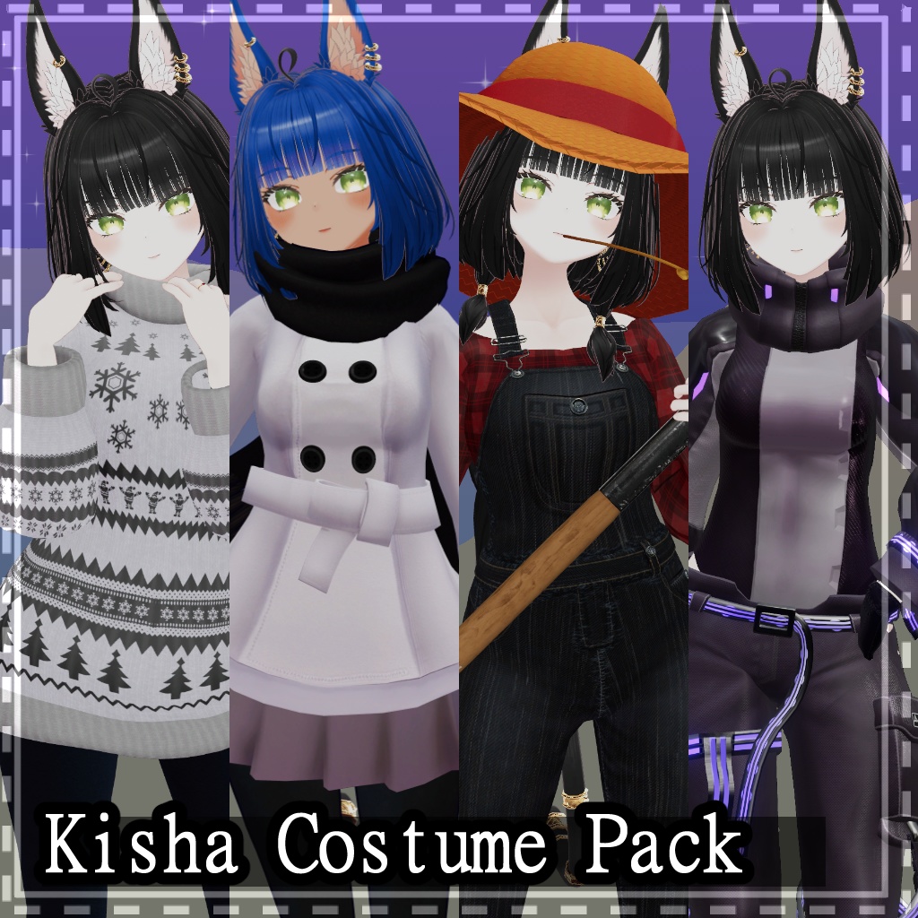 Kisha Costume Pack /　Kishaコスチュームパック image