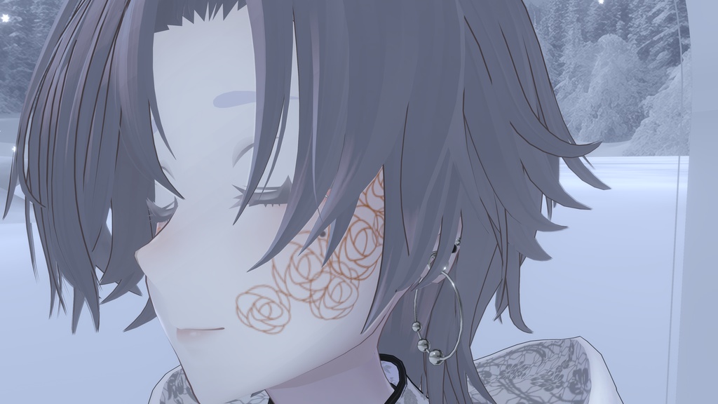 バラ　rose タトゥー image