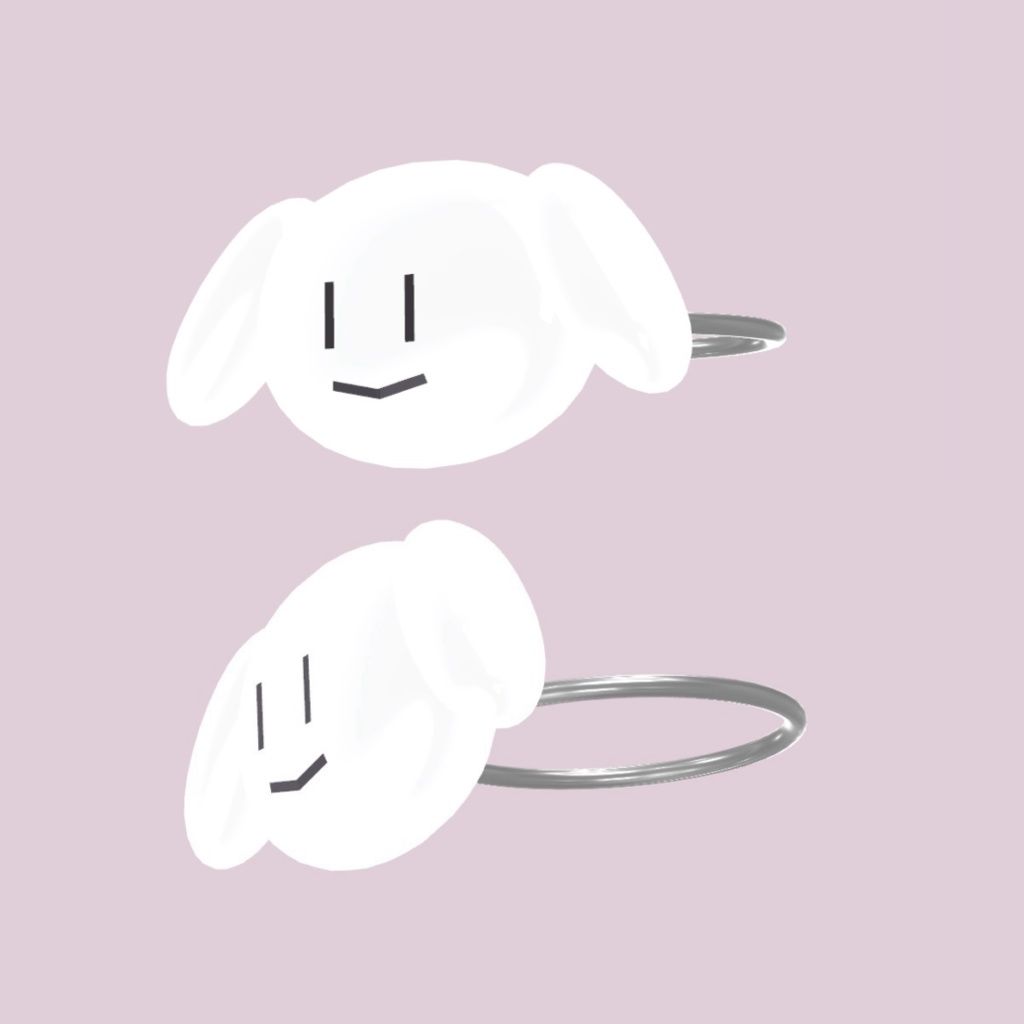 【無料/Free】犬のリング【VRChat想定】 image