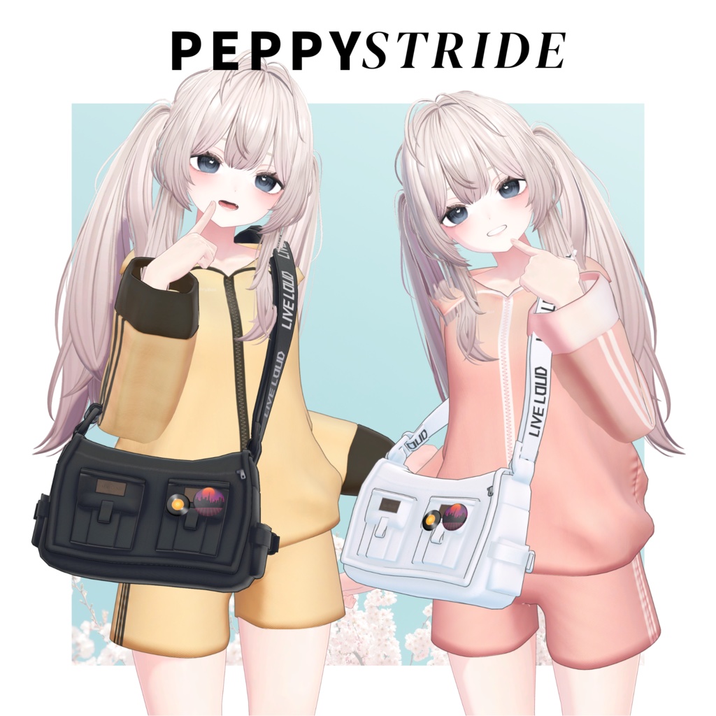 【VRChat 3D衣装】ペピーストライド しなの用 image