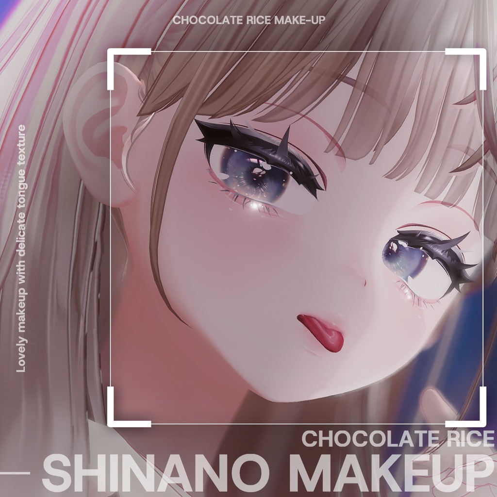  【Shinano】 Makeup+Tongue  texture image