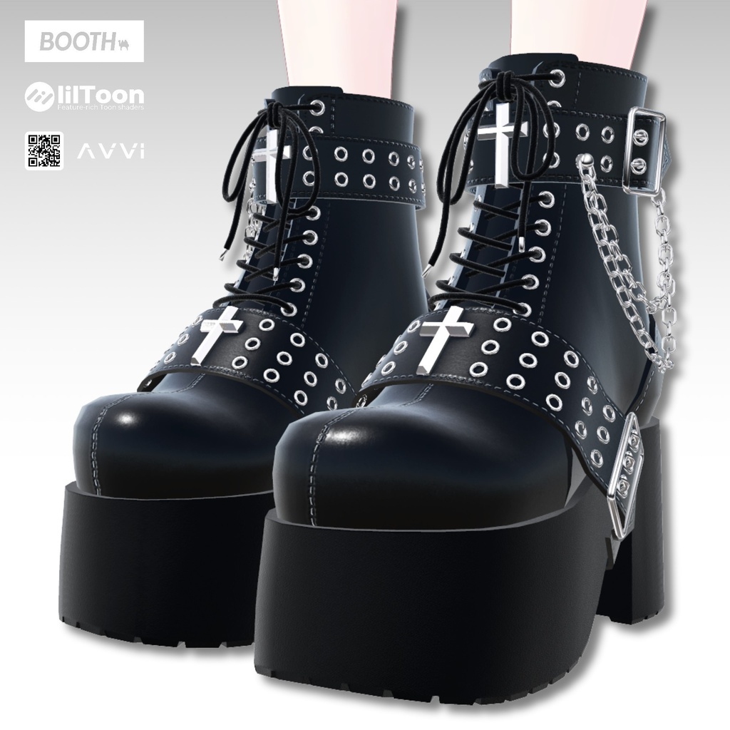 AVVI Cross-Chain Short Boots image