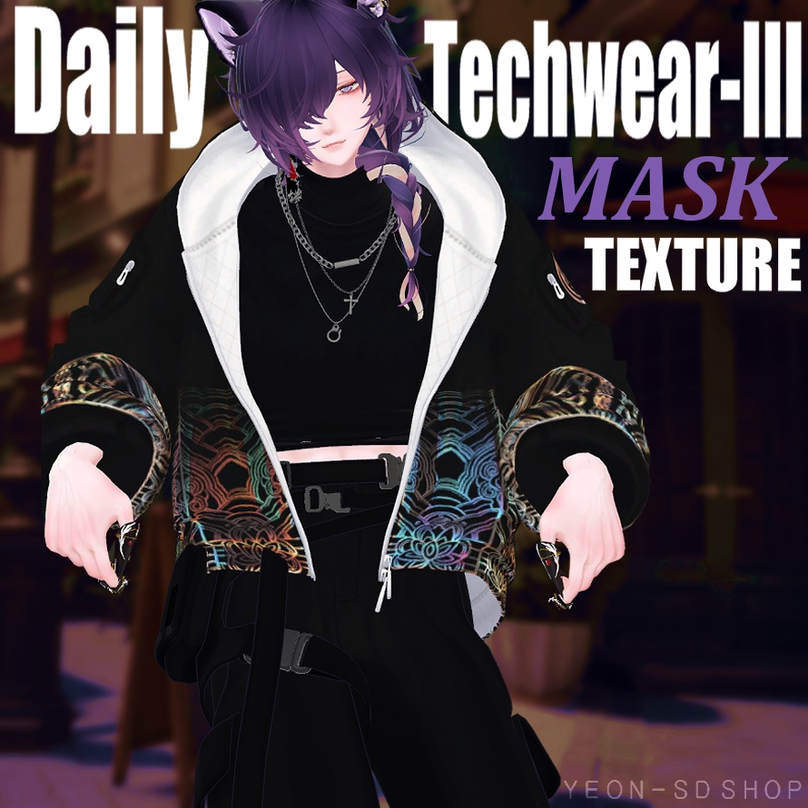 Daily Techwear-III [MASK TEXTURE_ONLY] By Blue Cloud image