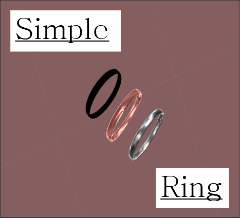 【ショップ開設記念！FREE！】simplering【無料】 image