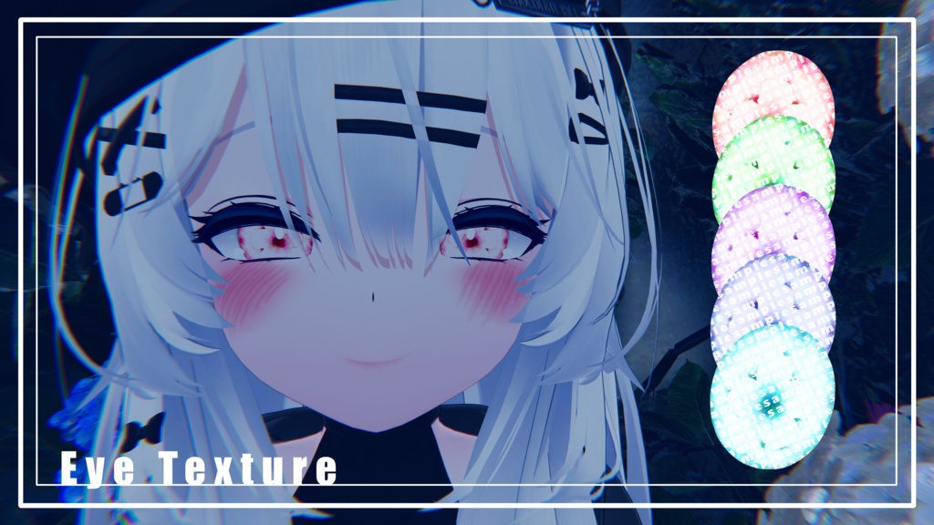 【瑞希専用】- flower eye texture - image