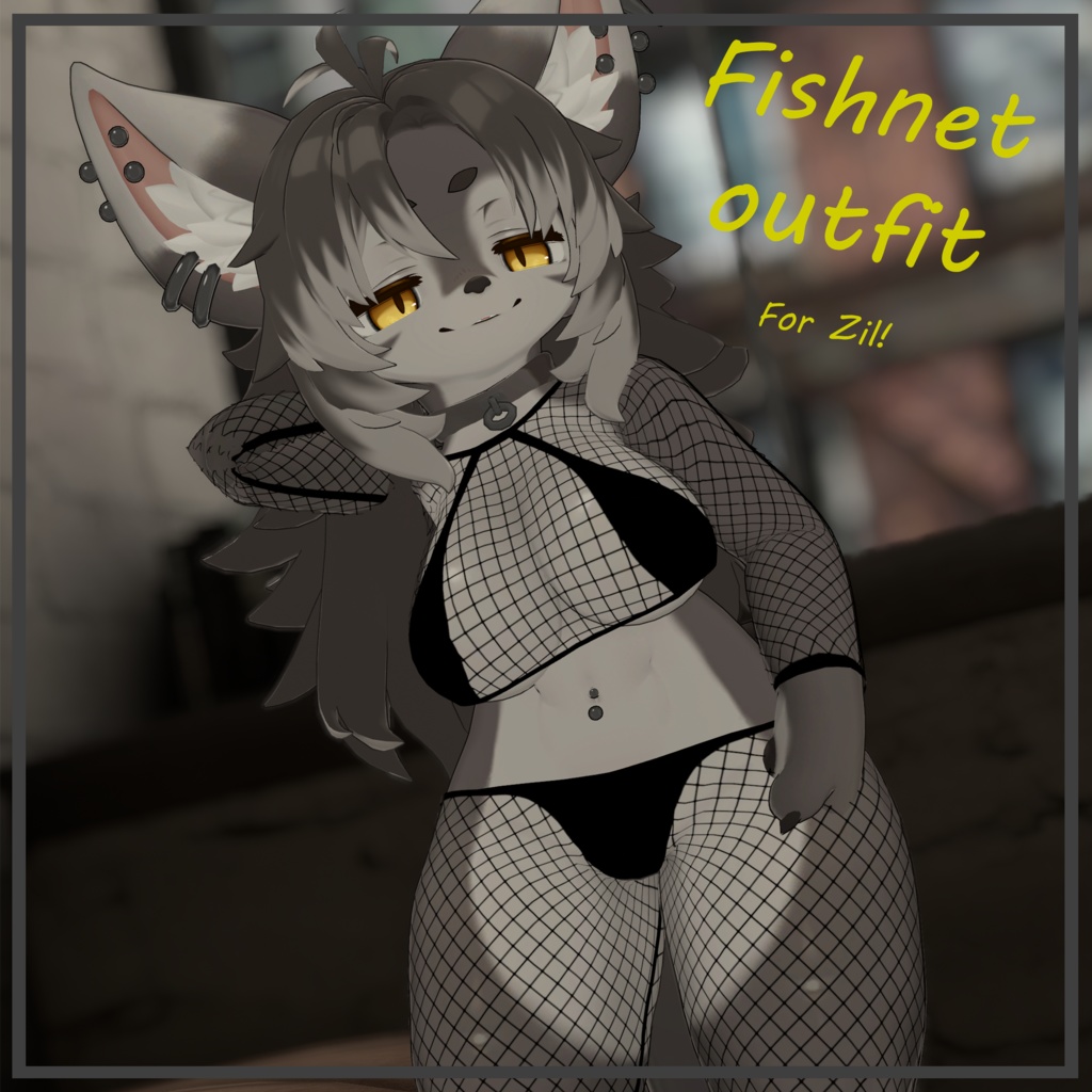 Zil S Fishnet outfit - ジルSフィッシュネット衣装  《FREE》 image