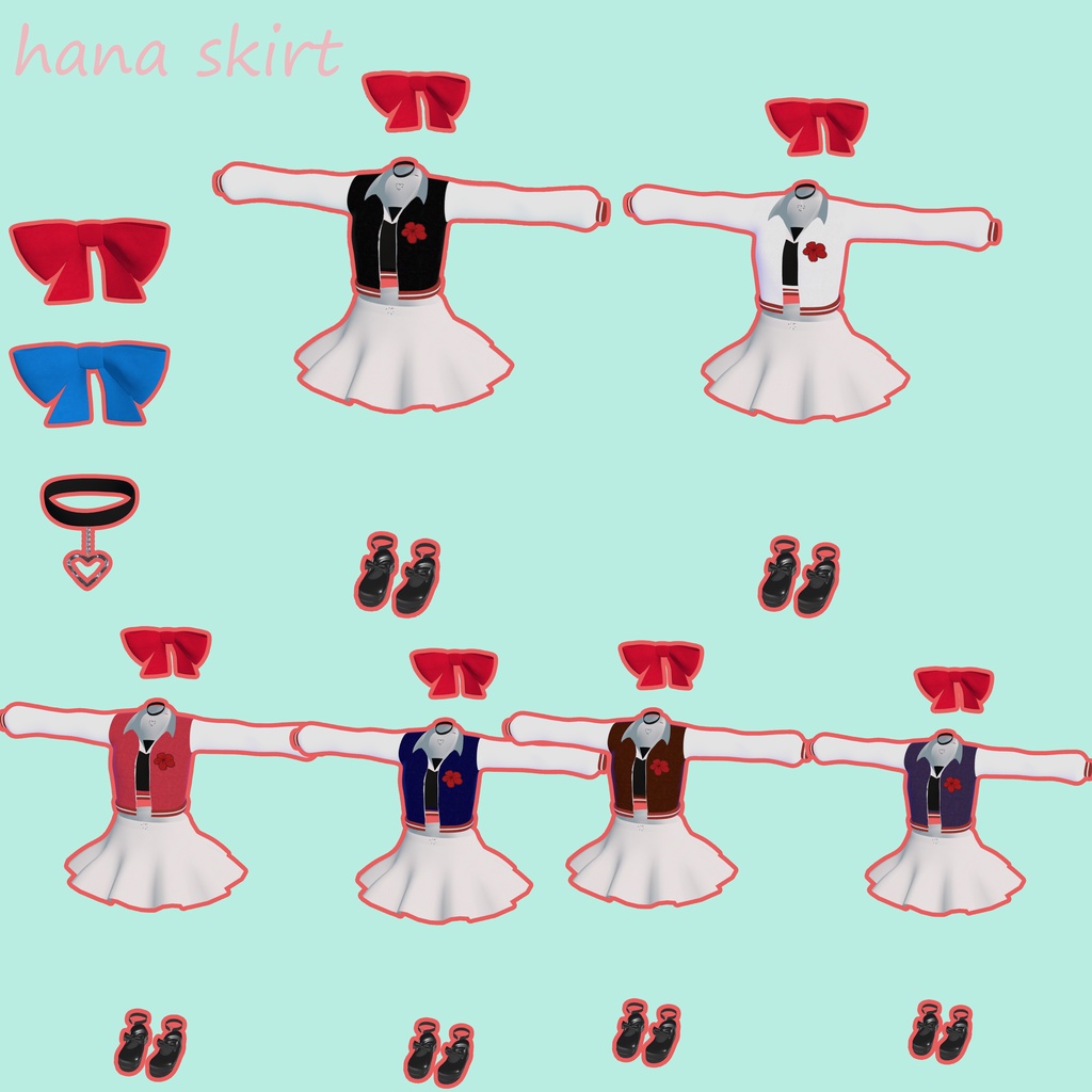 [Free][3Avatars]Hana_skirt image