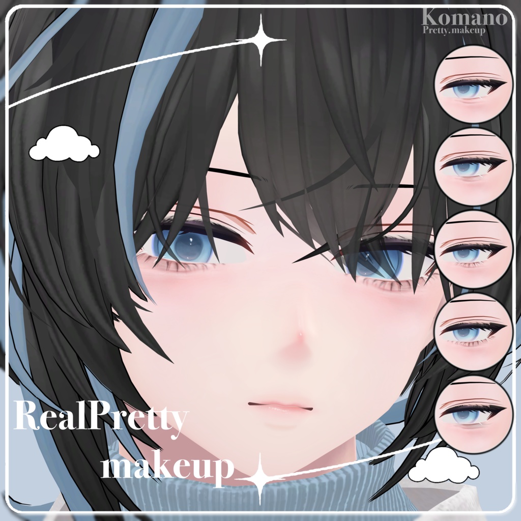 [Komano] Real Pretty makeup image