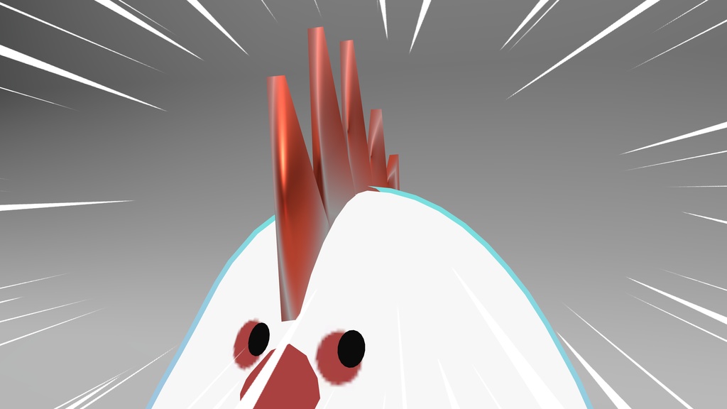 メタルトリトサカ【Bird/鳥対応】 image
