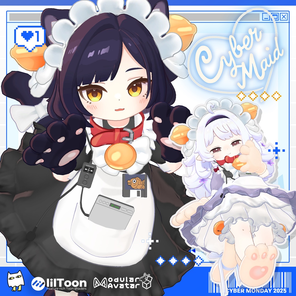 AKIBA電脳メイド【えも研素体対応】 image