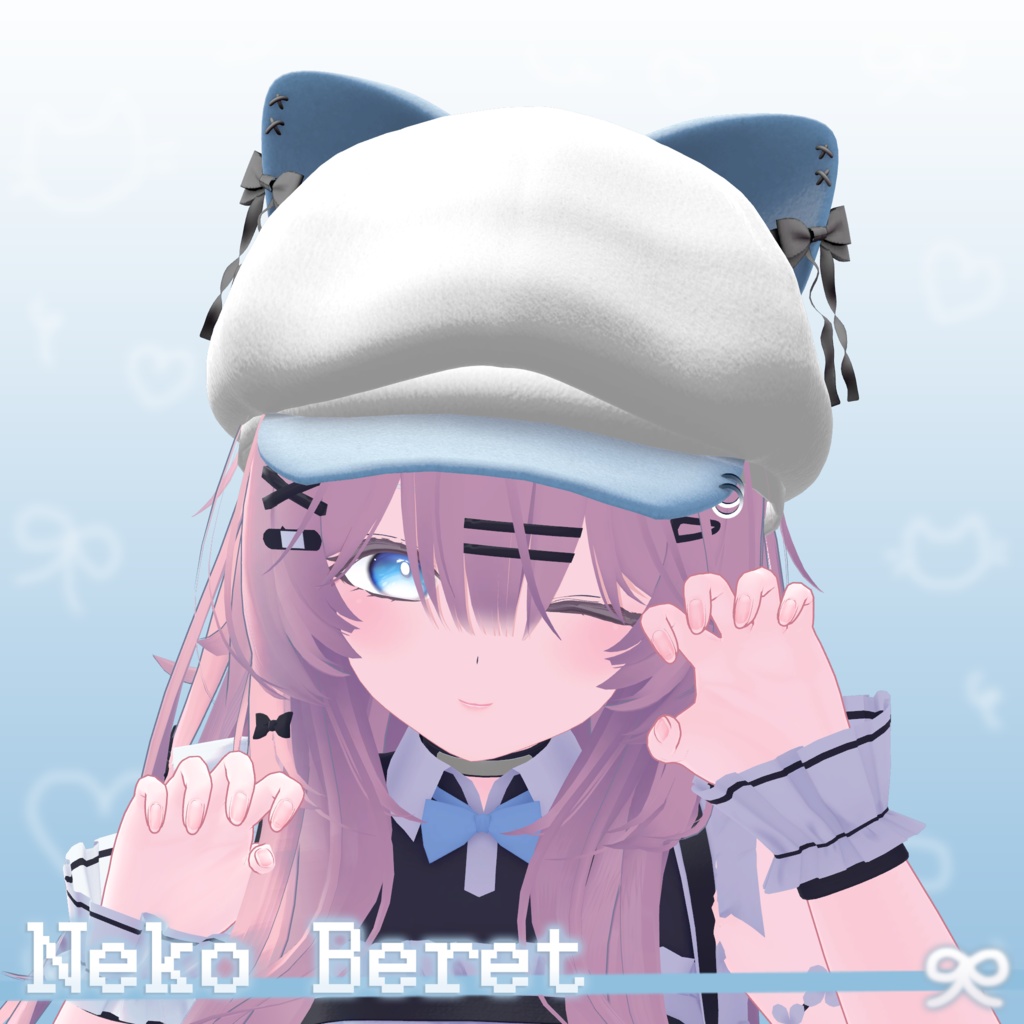 ねこみみベレー帽【Neko Beret】 image