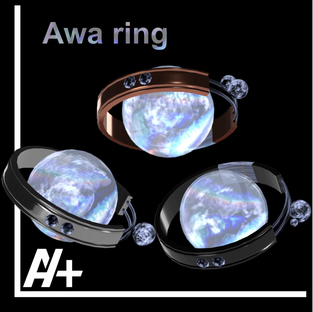 【VRChat】Awa ring [MA対応] image