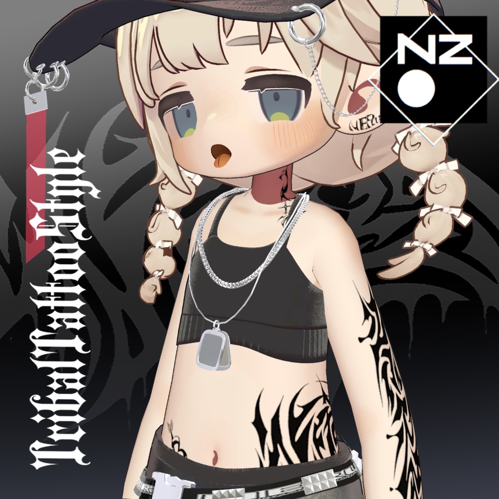 Two Kipfer-exclusive tattoo textures materials [Kipfer-exclusive] image