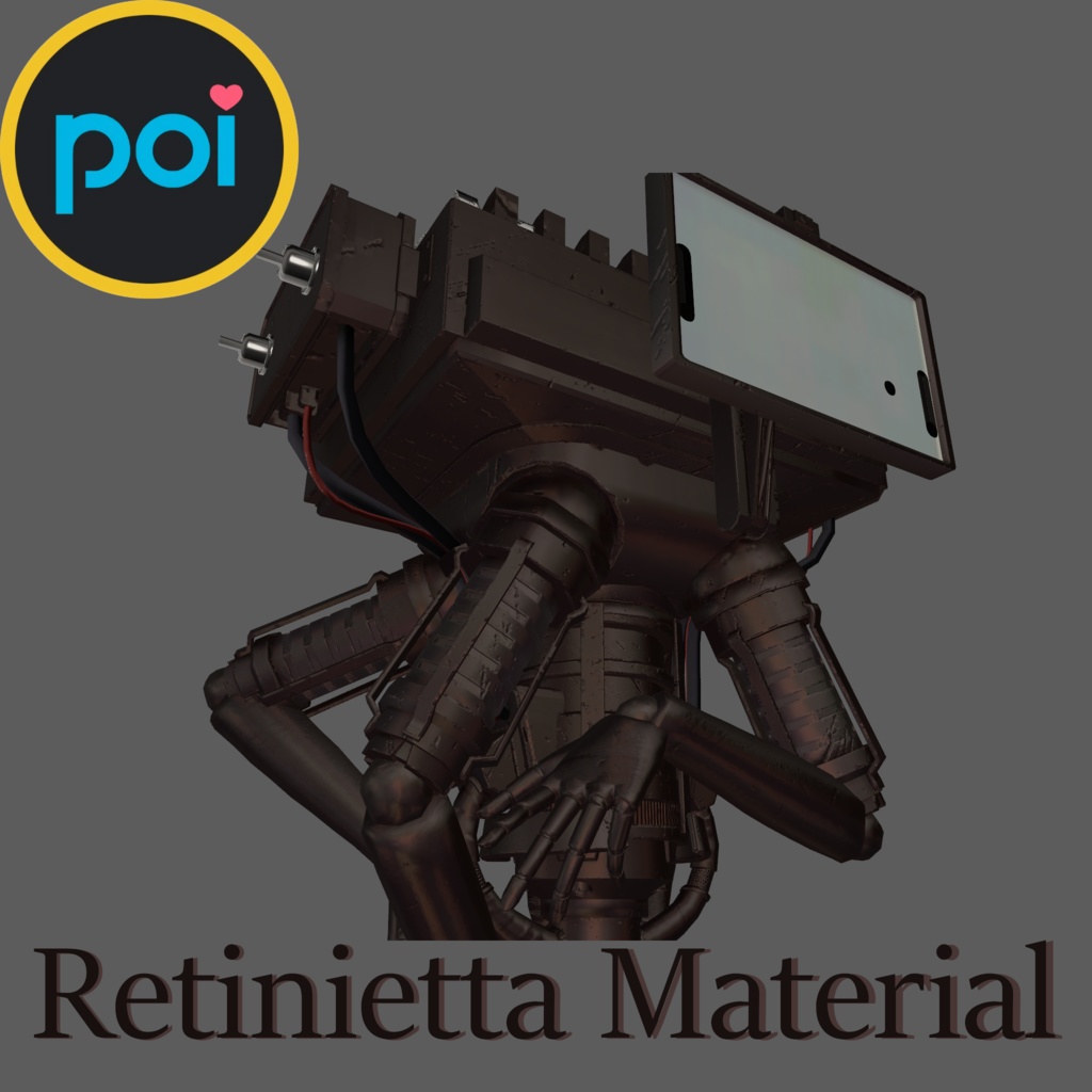 Retinietta Metal Material [Poiyomi] image