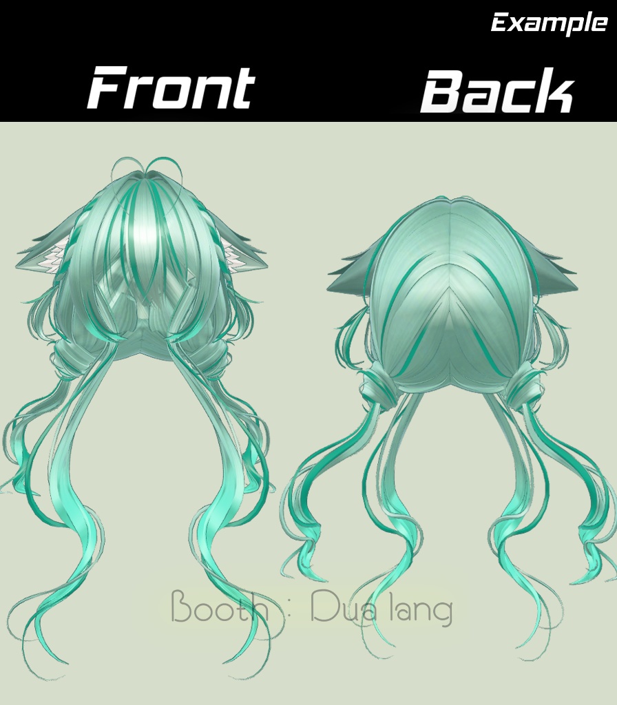 【Fuyumo Wavetail Hair】Mask、Main color2Texture image