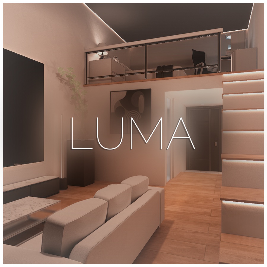 【VRCワールド, LTCGI対応】 LUMA image