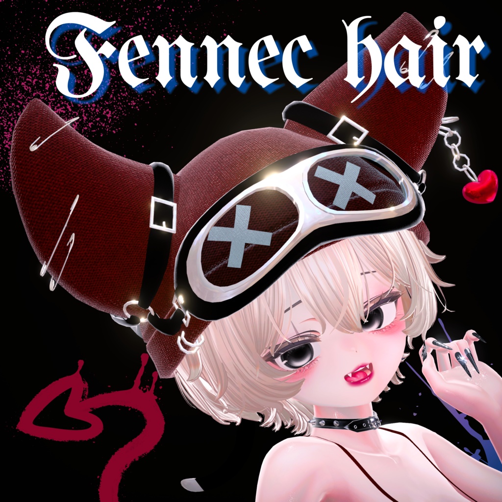 ♡Fennec hair♡　【13アバター対応】 image