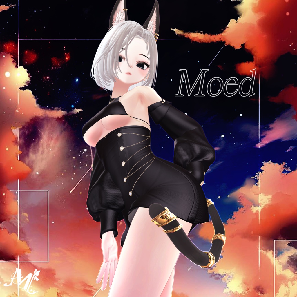 🖤Melling " Moed" 【10アバター対応 🖤 Liltoon / VRChat】🖤 image