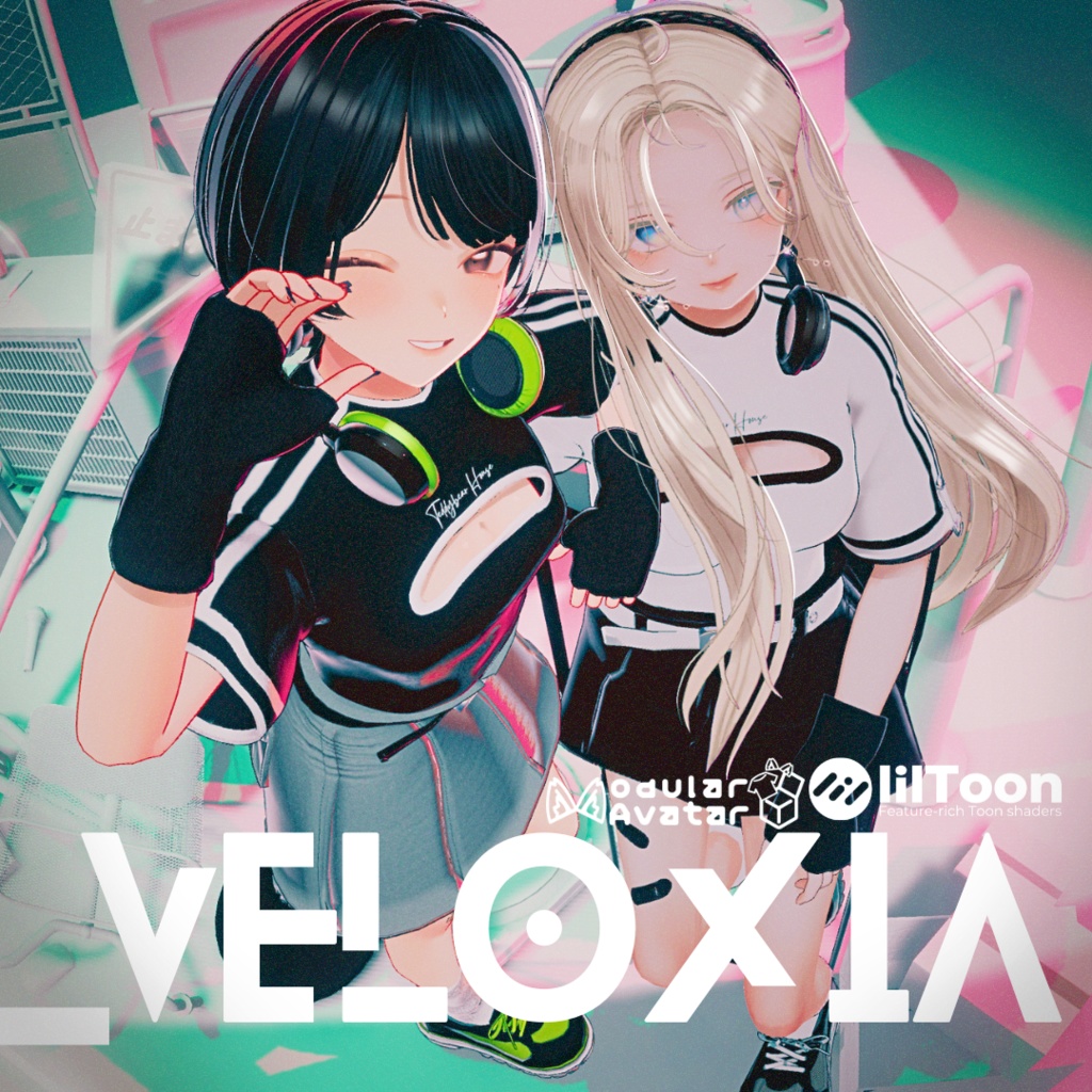 VELOXIA [3D Costume Model] image