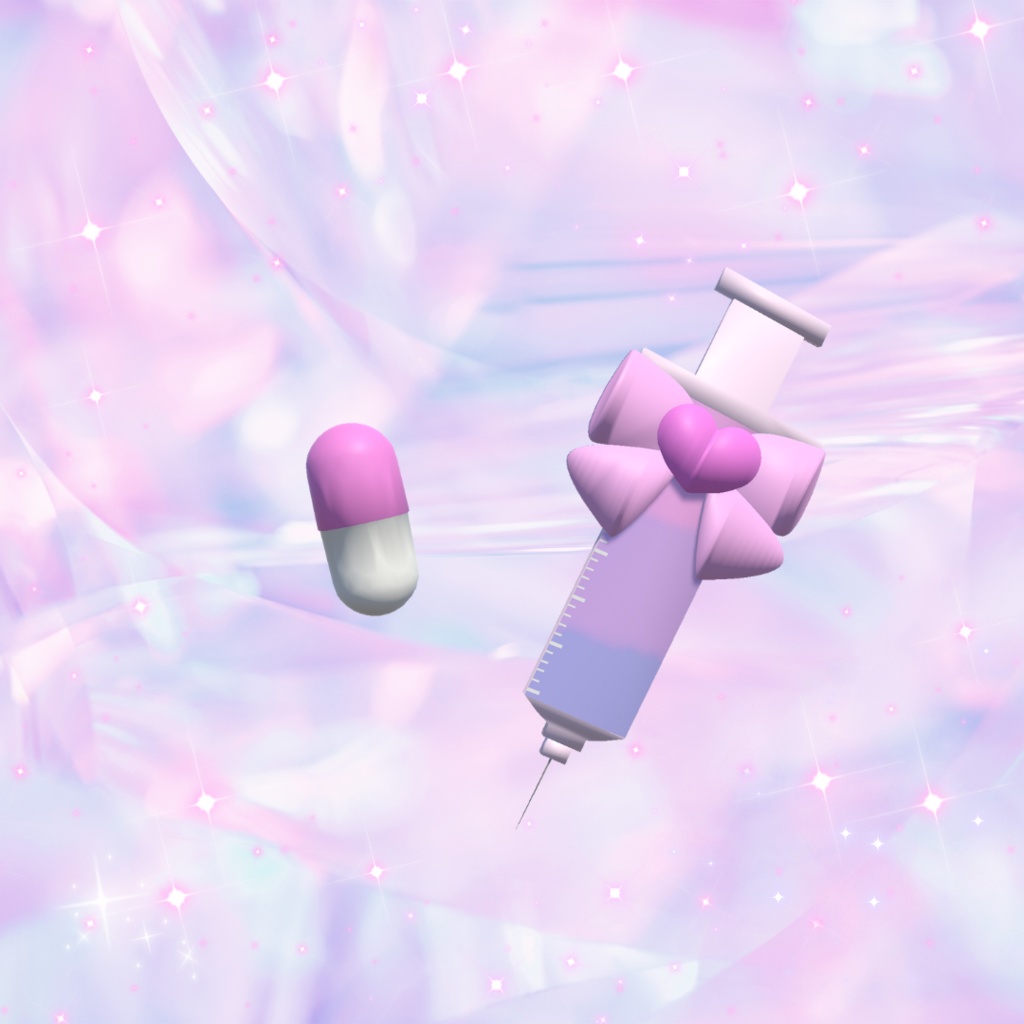 【VRChat想定】病みかわヘイロー image
