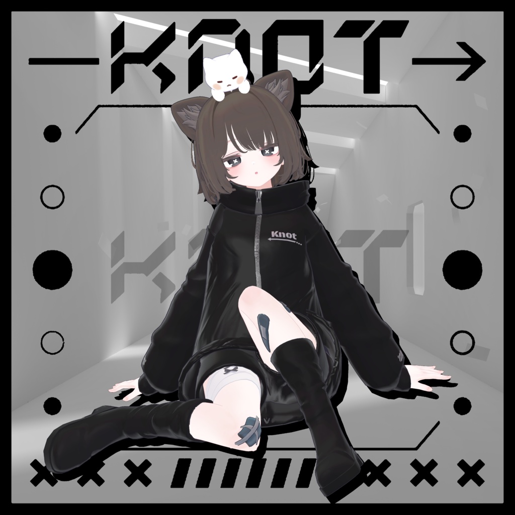 [19 Avatar Compatible] Knot [MA Compatible] [VRC-compatible costume] image