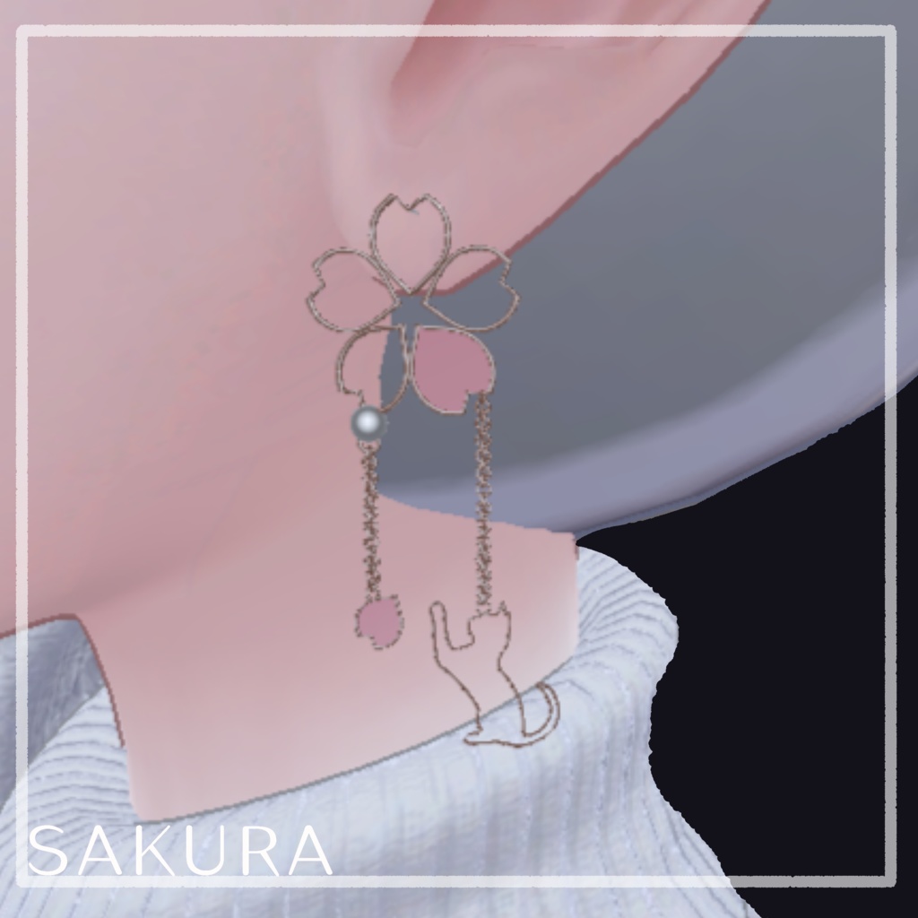 【アクセサリー】SAKURA earring・さくら image